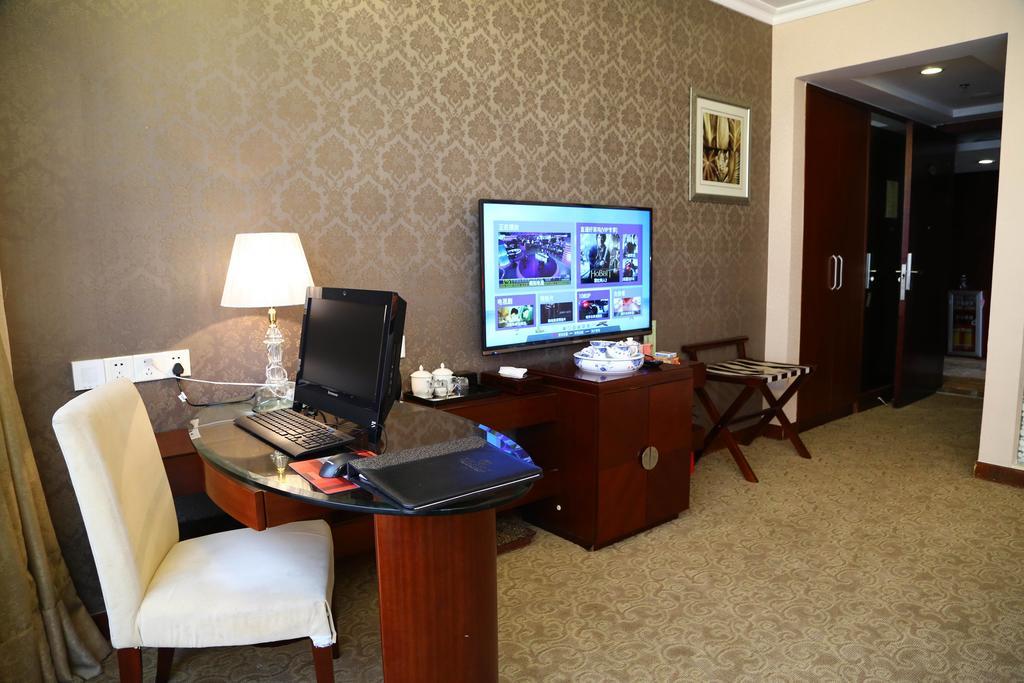 Long Zhou Grand Hotel Guangzhou Rum bild