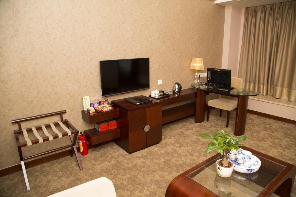 Long Zhou Grand Hotel Guangzhou Rum bild